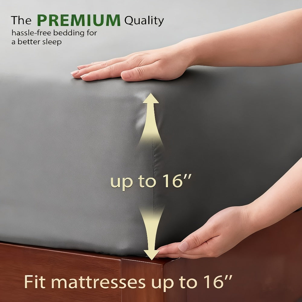 Bamboo Blend Fitted Sheet product detail 2
