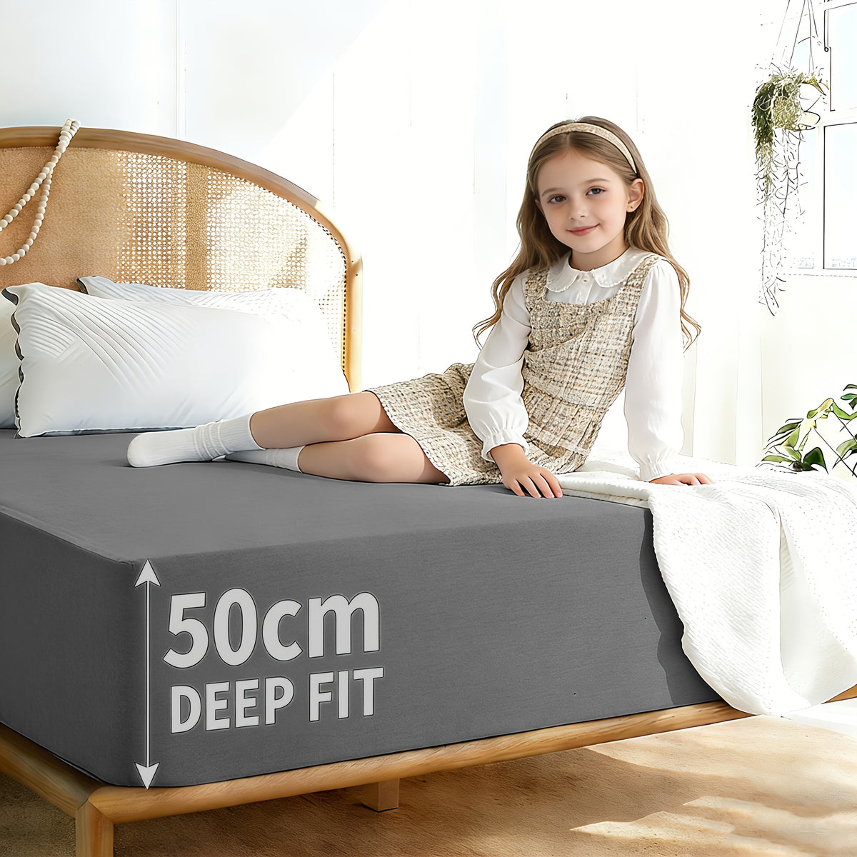 Bamboo Blend Fitted Sheet product detail 24
