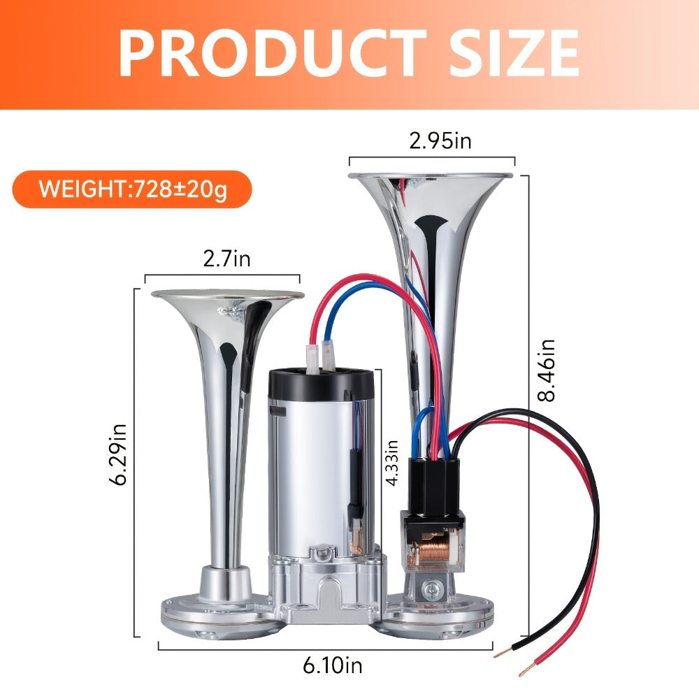 ALLRE 12V Vehicle Air Horn product detail 2