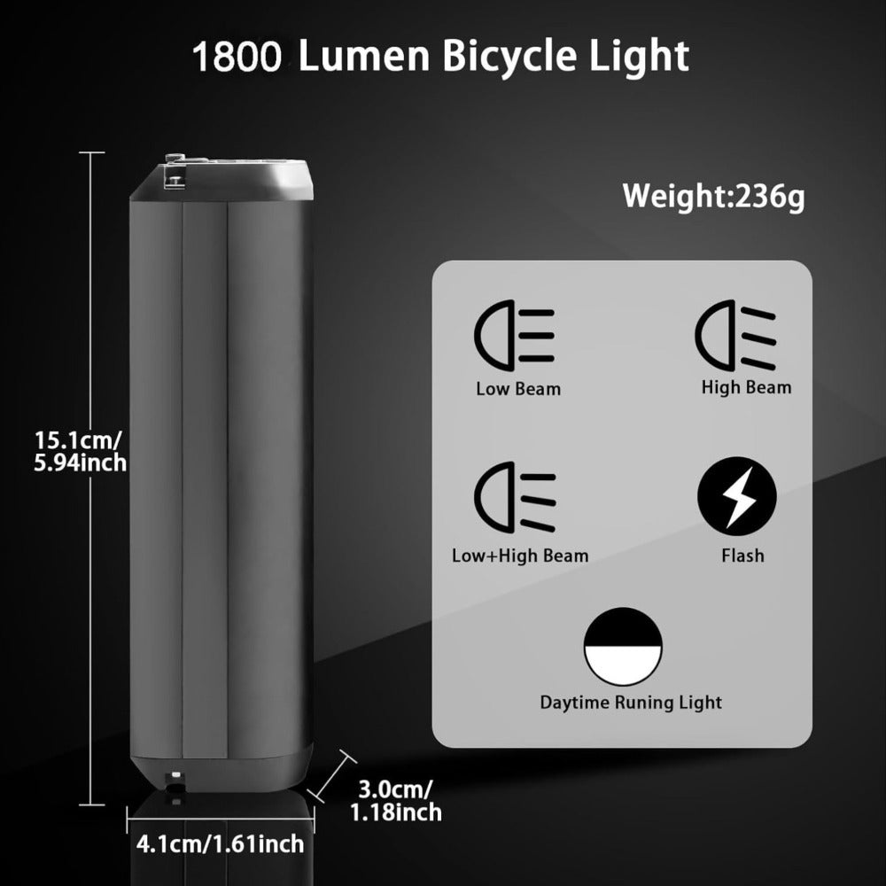 Rechargeable Bike Light detail view 10 for Australian shoppers