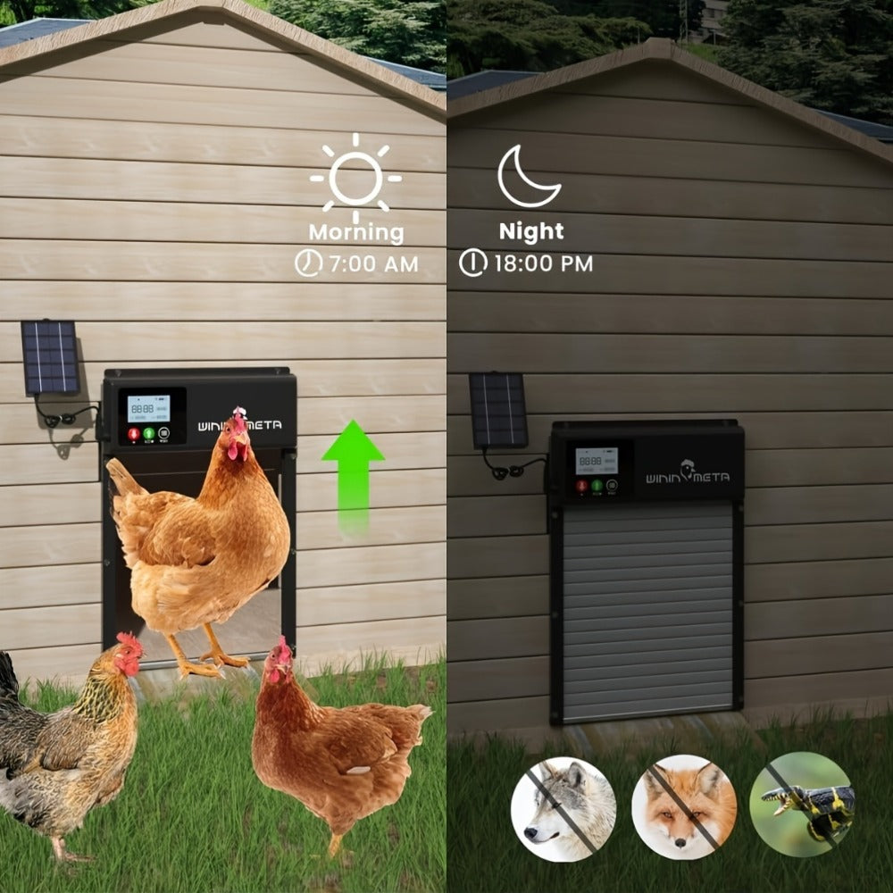 Automatic Chicken Coop Door detail view 4 for Australian shoppers