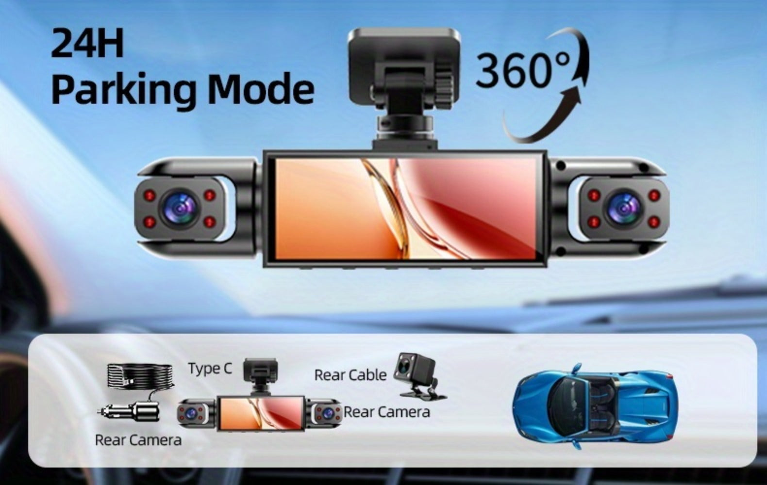 AXH Car Dash Cam product detail 14