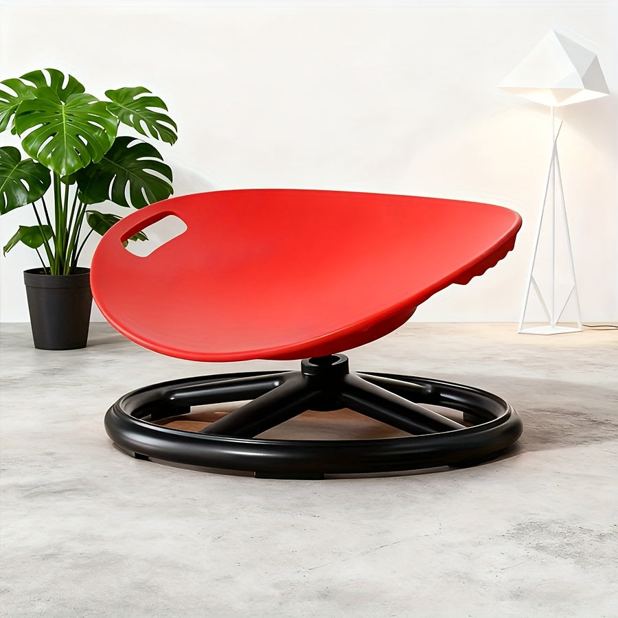 Rotating Sensory Chair, Ergonomic Swivel Sensory Chair, 360° Rotating Egg-Shaped Seat, Ergonomic Design for Core Strength, Balance, And Stability Training, Home Gym Equipment, Fitness Accessories for All Fitness Levels
