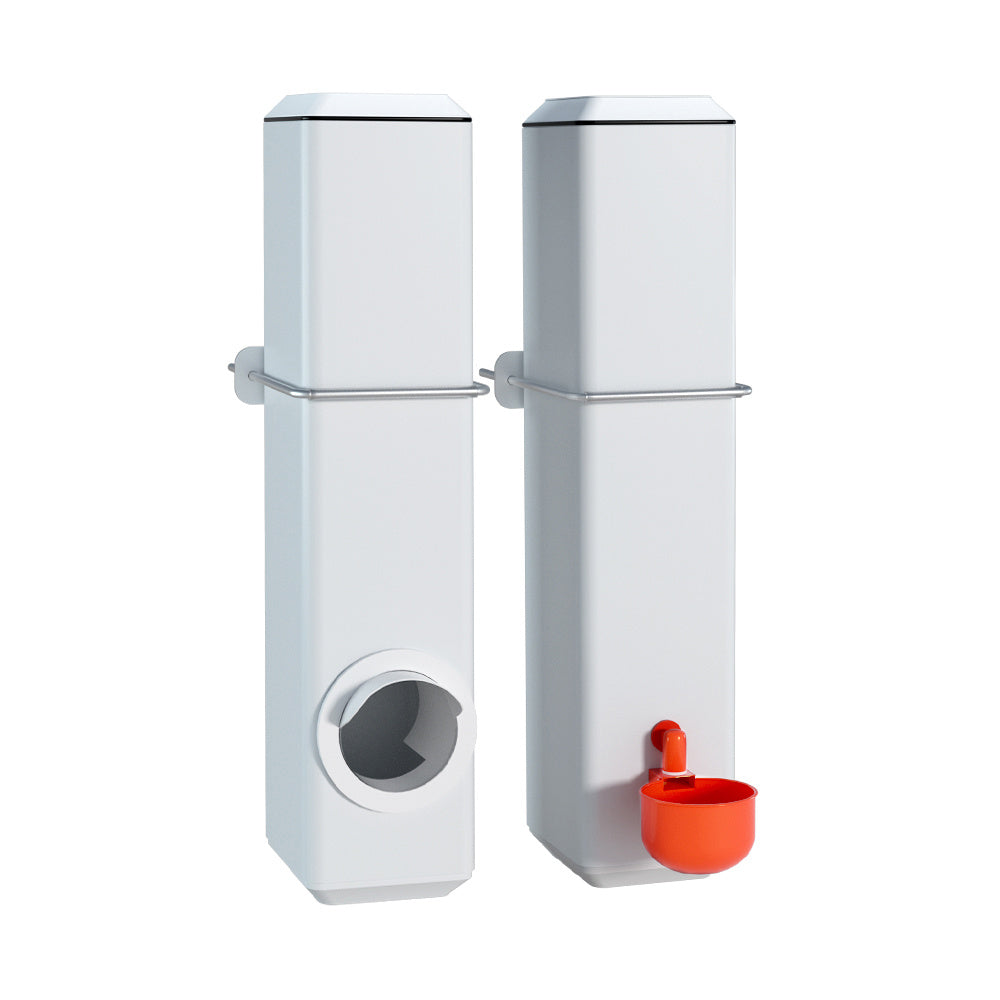 Giantz Chicken Feeder 4L Water Dispenser Automatic Waterer Poultry Food Drinker