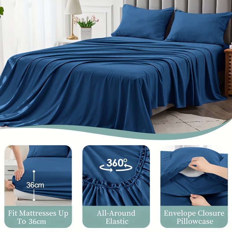 2200TC Egyptian-Style Sheet Set – All-Season Bedroom Bedding – additional product view 32