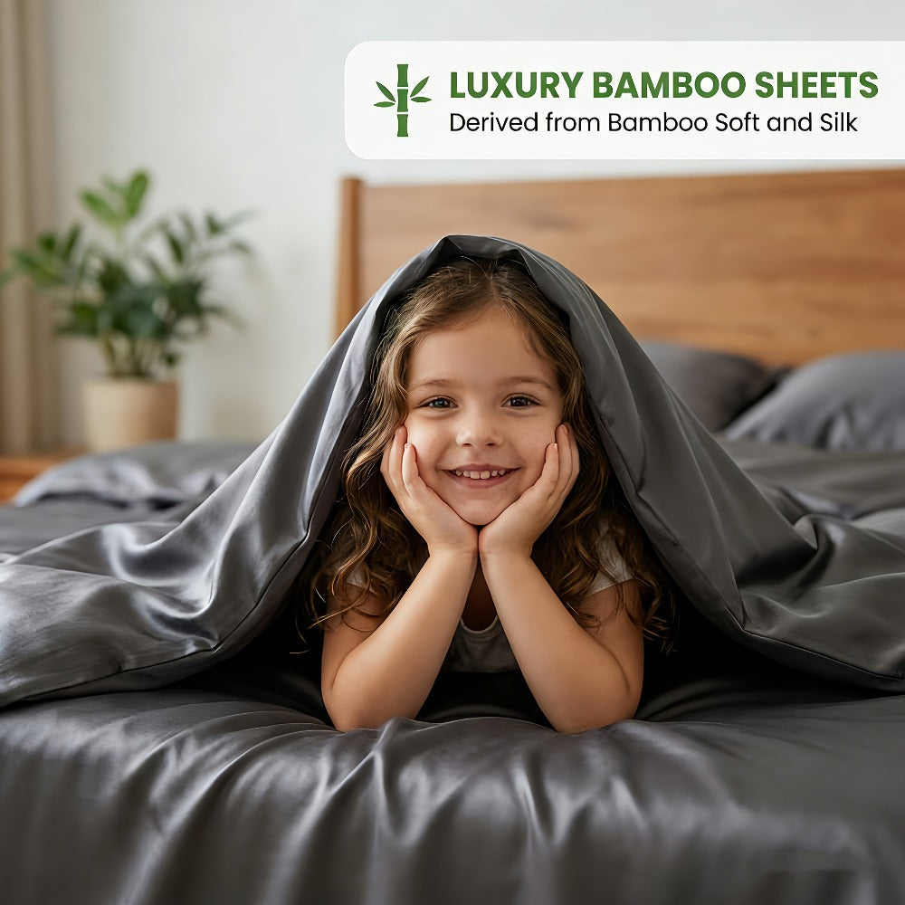 Bamboo Blend Bed Sheet Set product detail 2
