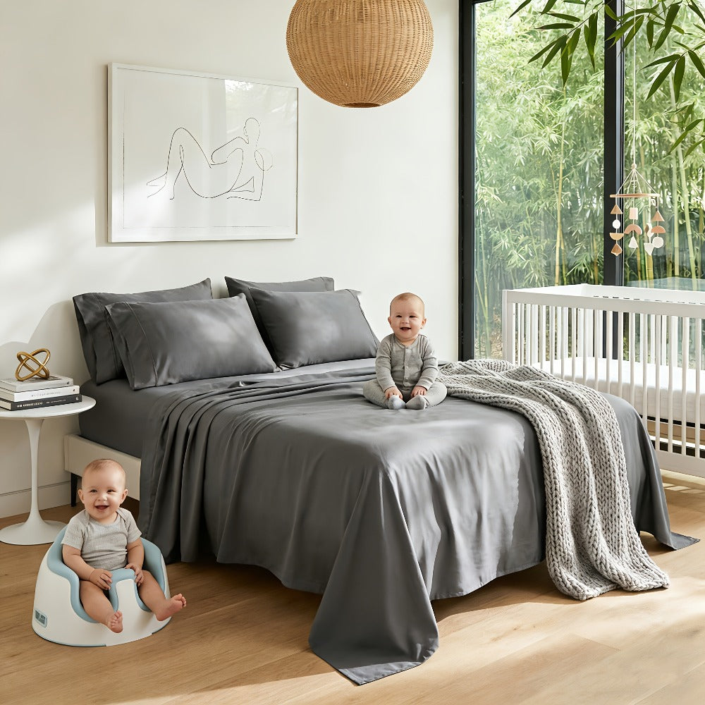 Bamboo Blend Bed Sheet Set product detail 13