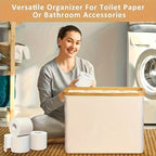 Bamboo Black Bathroom Storage Cabinet product detail 7