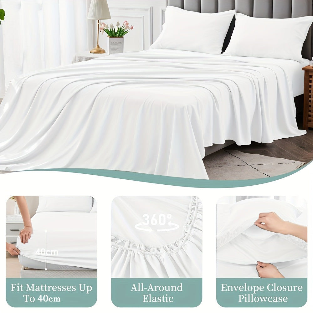 Bamboo Blend Bed Sheet Set product detail 5