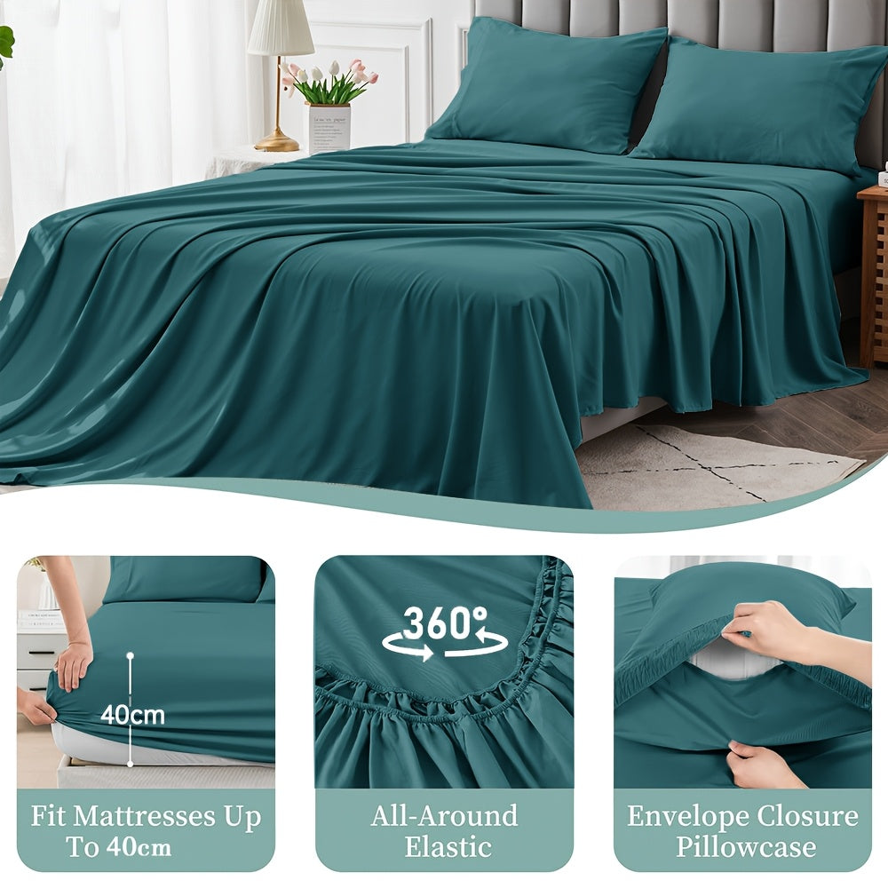 Bamboo Blend Bed Sheet Set product detail 9