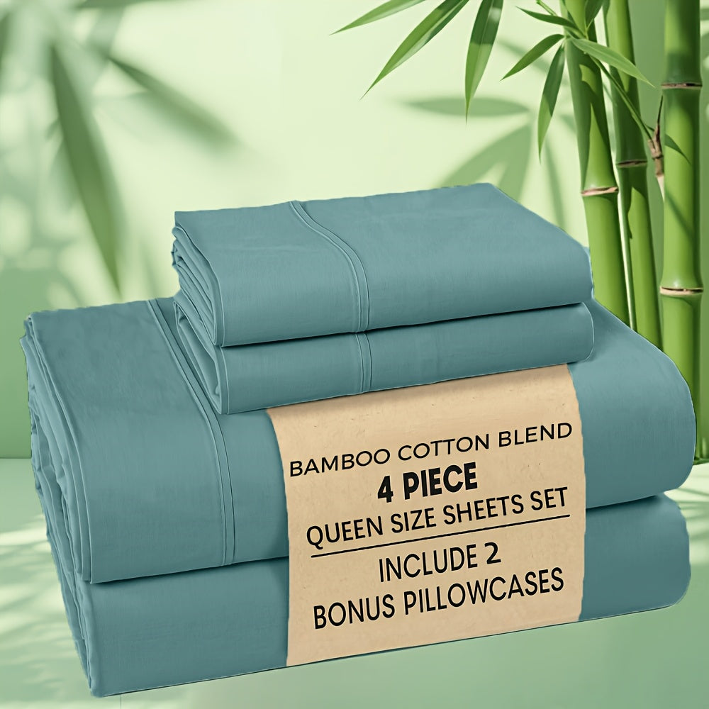 Bamboo Blend Fitted Sheet – 2000TC 60cm Deep Pocket – additional product view 33