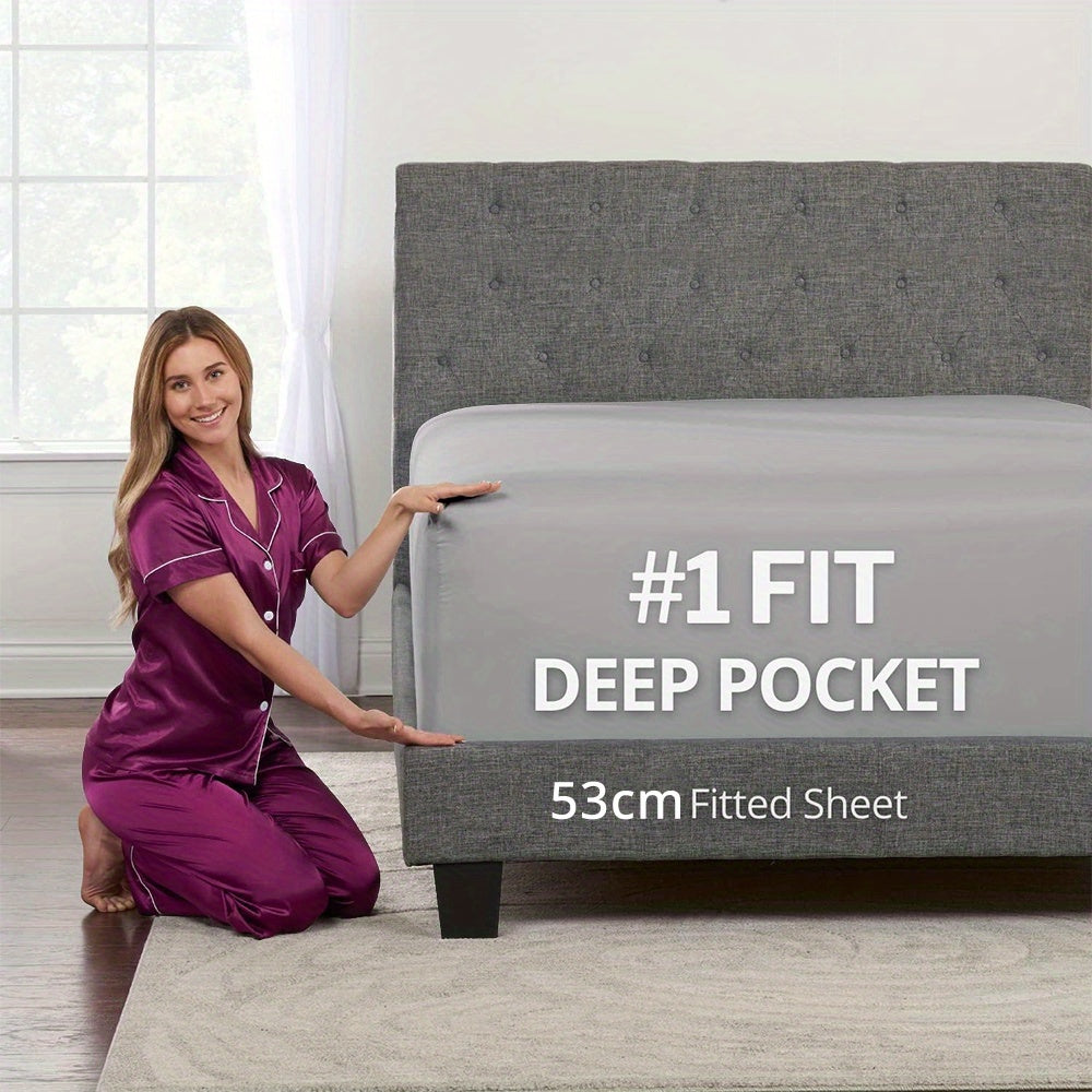 Bamboo Blend Bed Sheet Set product detail 6