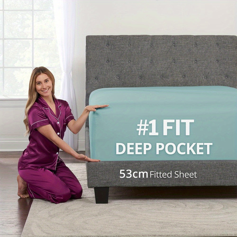 Bamboo Blend Bed Sheet Set product detail 7