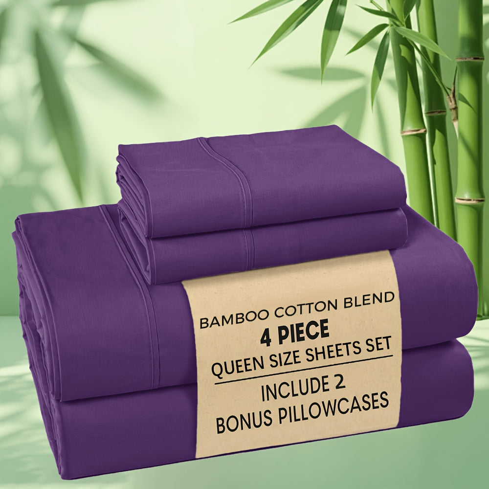 Bamboo Blend Fitted Sheet – 2000TC 60cm Deep Pocket – additional product view 42