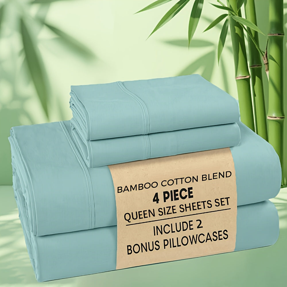 Bamboo Blend Fitted Sheet – 2000TC 60cm Deep Pocket – additional product view 43