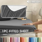 Bamboo Blend Fitted Sheet – 50.8cm Deep Pocket – additional product view 9