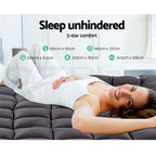 Bamboo Blend Mattress Topper – Fitted Bed Layer – additional product view