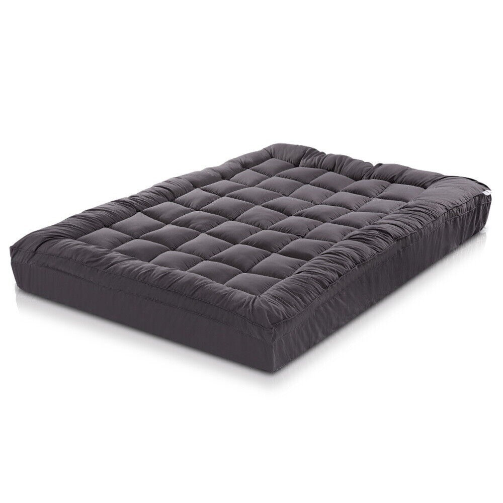 Bamboo Blend Mattress Topper – Fitted Bed Layer – alternate product view