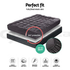 Bamboo Blend Mattress Topper – Fitted Bed Layer – feature reference