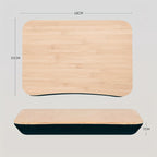 Bamboo Blue Home Office Desk product detail 2