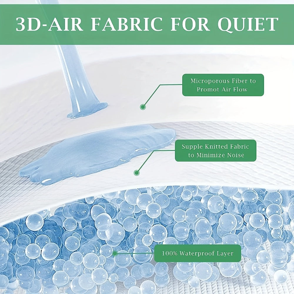 Waterproof Bamboo Blend Mattress Protector product detail 6