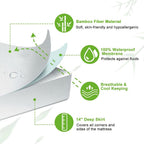 Waterproof Bamboo Blend Mattress Protector product detail 7