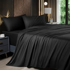 Bamboo Cooling Bed Sheet Set - 2000TC 4-Piece Deep-Pocket Bedding – additional product view 14