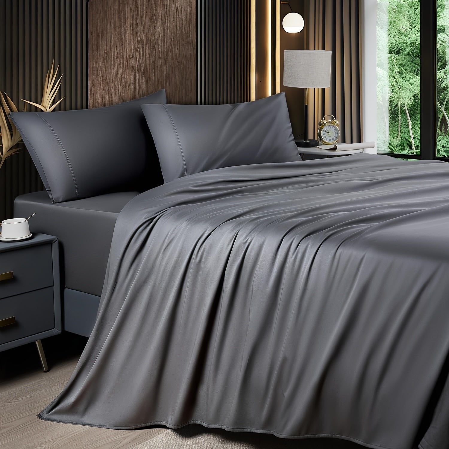 Bamboo Blend Bed Sheet Set product detail 4