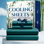Bamboo Cooling Bed Sheet Set - 2200TC 4-Piece Deep-Pocket Bedding – additional product view 13