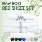 Bamboo Cooling Sheet Set - 2000TC 4-Piece 40cm Deep-Pocket Bedding – product detail angle