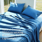 Bamboo Cooling Sheet Set - 2000TC 4-Piece 40cm Deep-Pocket Bedding – additional product view 10
