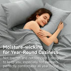 Bamboo Cooling Sheet Set - 2000TC 4-Piece 40cm Deep-Pocket Bedding – additional product view 18