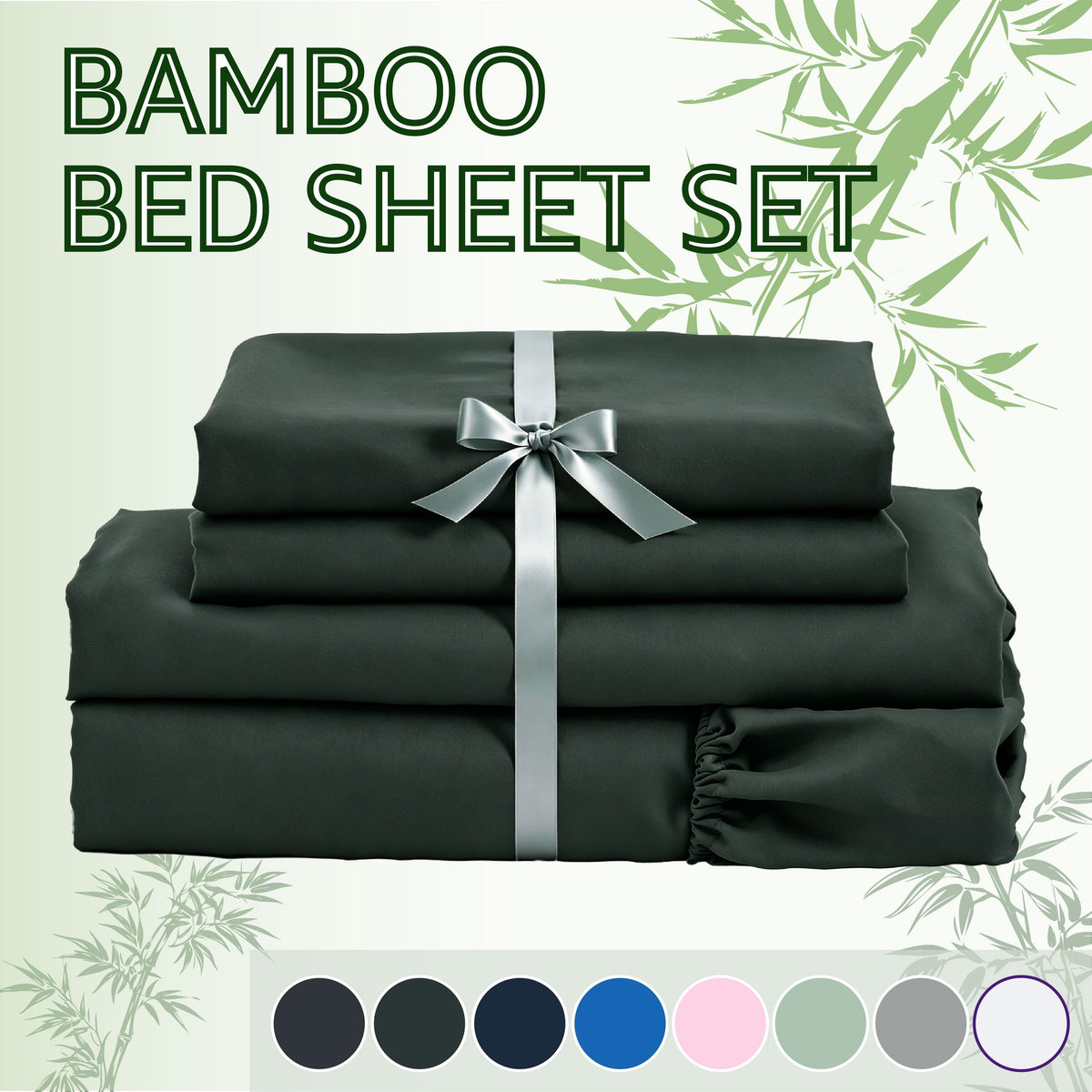 Bamboo Blend Bed Sheet Set product detail 4