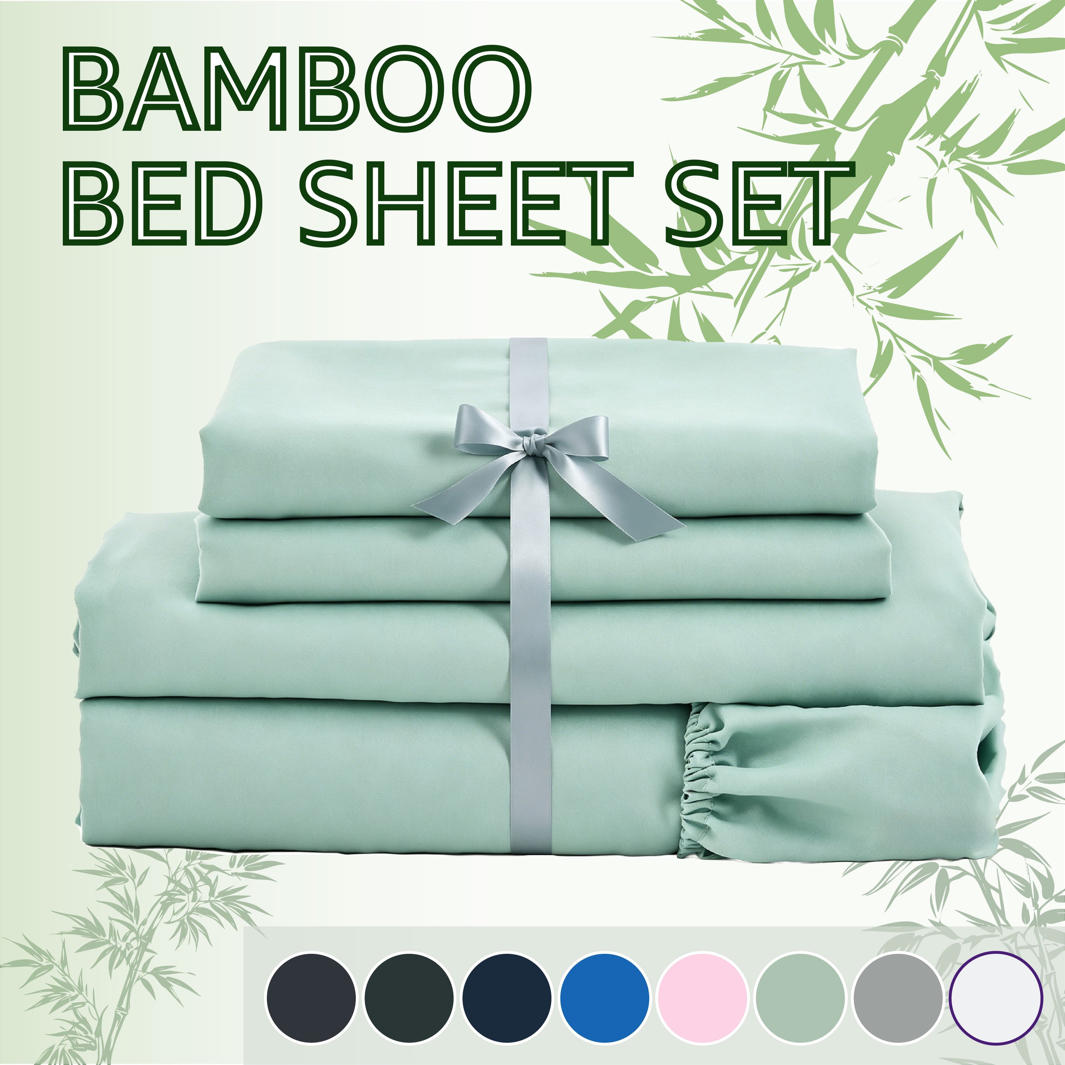 Bamboo Blend Bed Sheet Set product detail 15