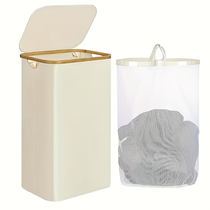 Bamboo Foldable Laundry Basket product detail 15
