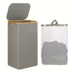 Bamboo Foldable Laundry Basket product detail 3
