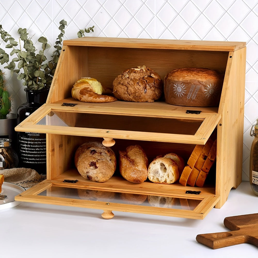 Bamboo Kitchen Bread Box product detail 6