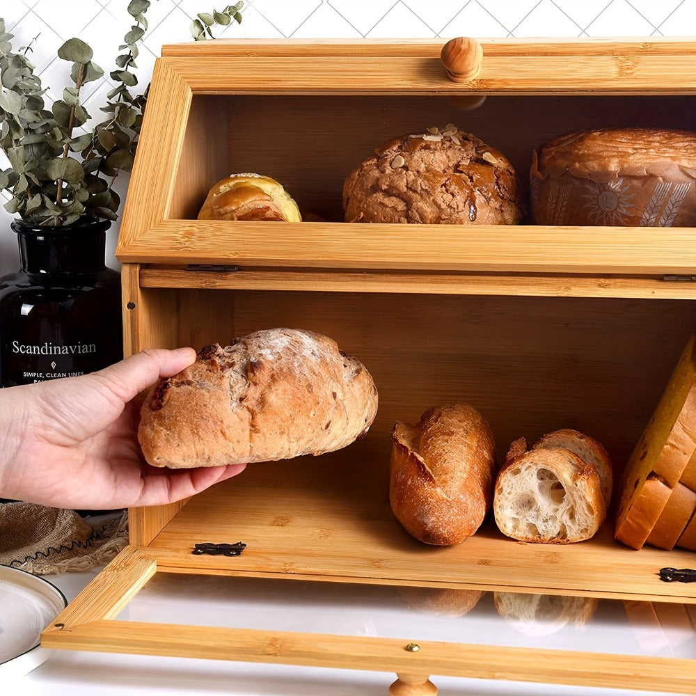 Bamboo Kitchen Bread Box product detail 2