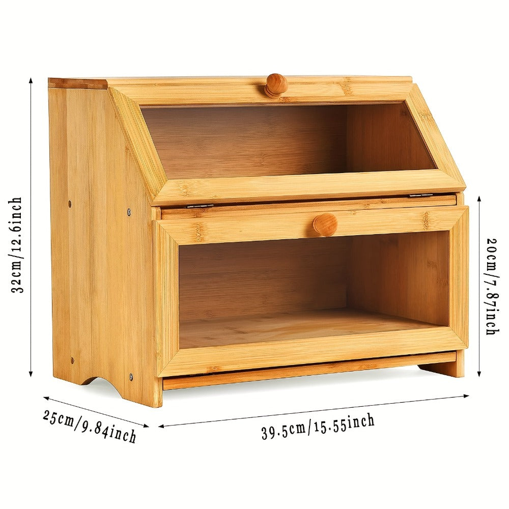 Bamboo Kitchen Bread Box product detail 7