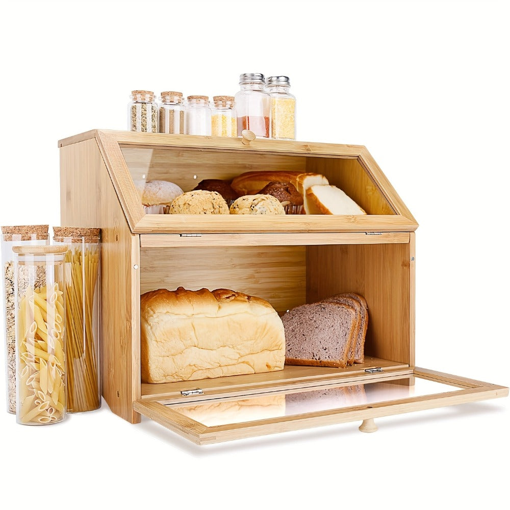 Bamboo Kitchen Bread Box product detail 3