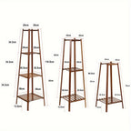 Bamboo Plant Stand – Patio Balcony Display & Outdoor Garden Use – design and construction details