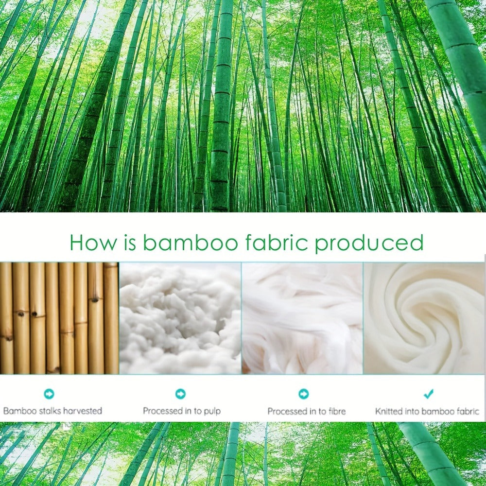 Bamboo Viscose Fitted Sheet – 2200TC 53.34cm Deep Pocket – additional product view