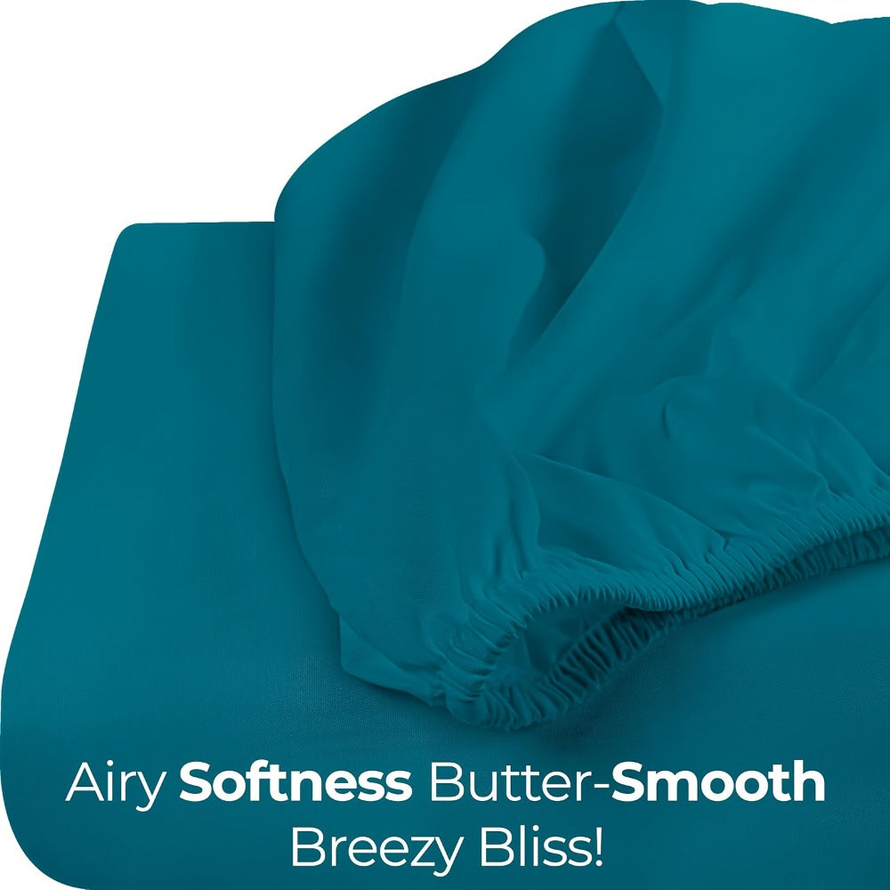 Bamboo Viscose Fitted Sheet – 2200TC 53.34cm Deep Pocket – alternate design view