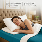Bamboo Viscose Fitted Sheet – 2200TC 53.34cm Deep Pocket – additional product view 10
