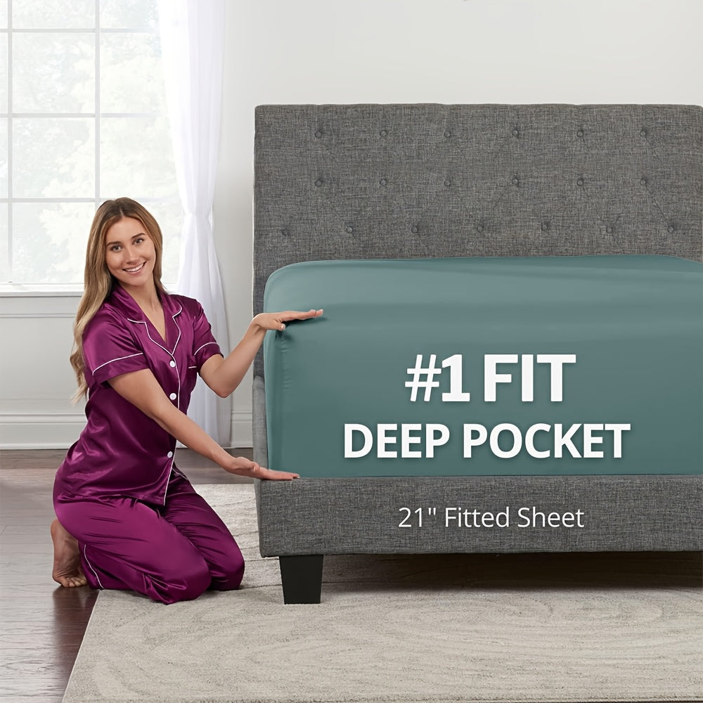 Bamboo Blend Fitted Sheet product detail 4