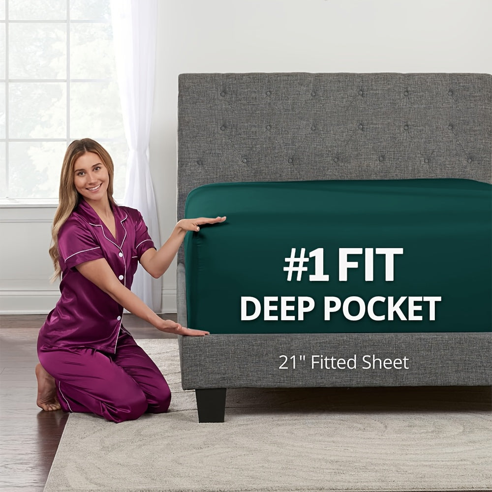 Bamboo Blend Fitted Sheet product detail 5