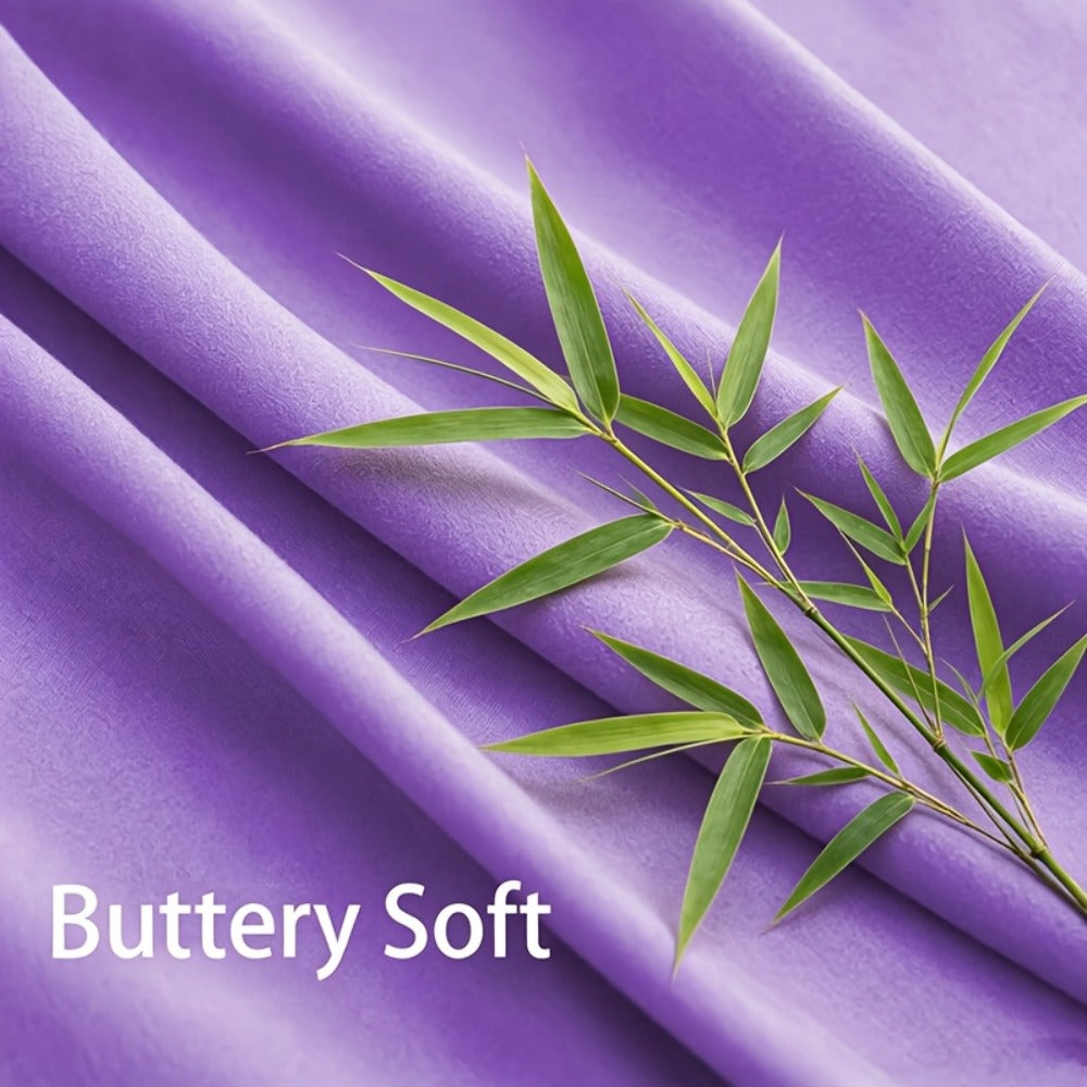 Bamboo Viscose Fitted Sheet – 2200TC Deep-Pocket Fit – alternate product view