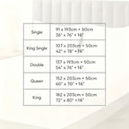 Bamboo Viscose Fitted Sheet – 2200TC Deep-Pocket Fit – design and construction details