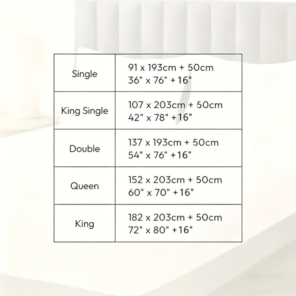 Bamboo Viscose Fitted Sheet – 2200TC Deep-Pocket Fit – design and construction details