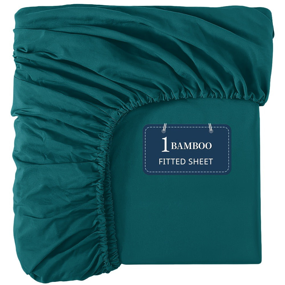 Bamboo Viscose Fitted Sheet – 40.64cm Deep Pocket – additional product view